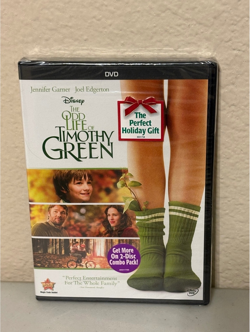 The Odd Life of Timothy Green DVD - Jennifer Garner, Joel Edgerton - Family Film